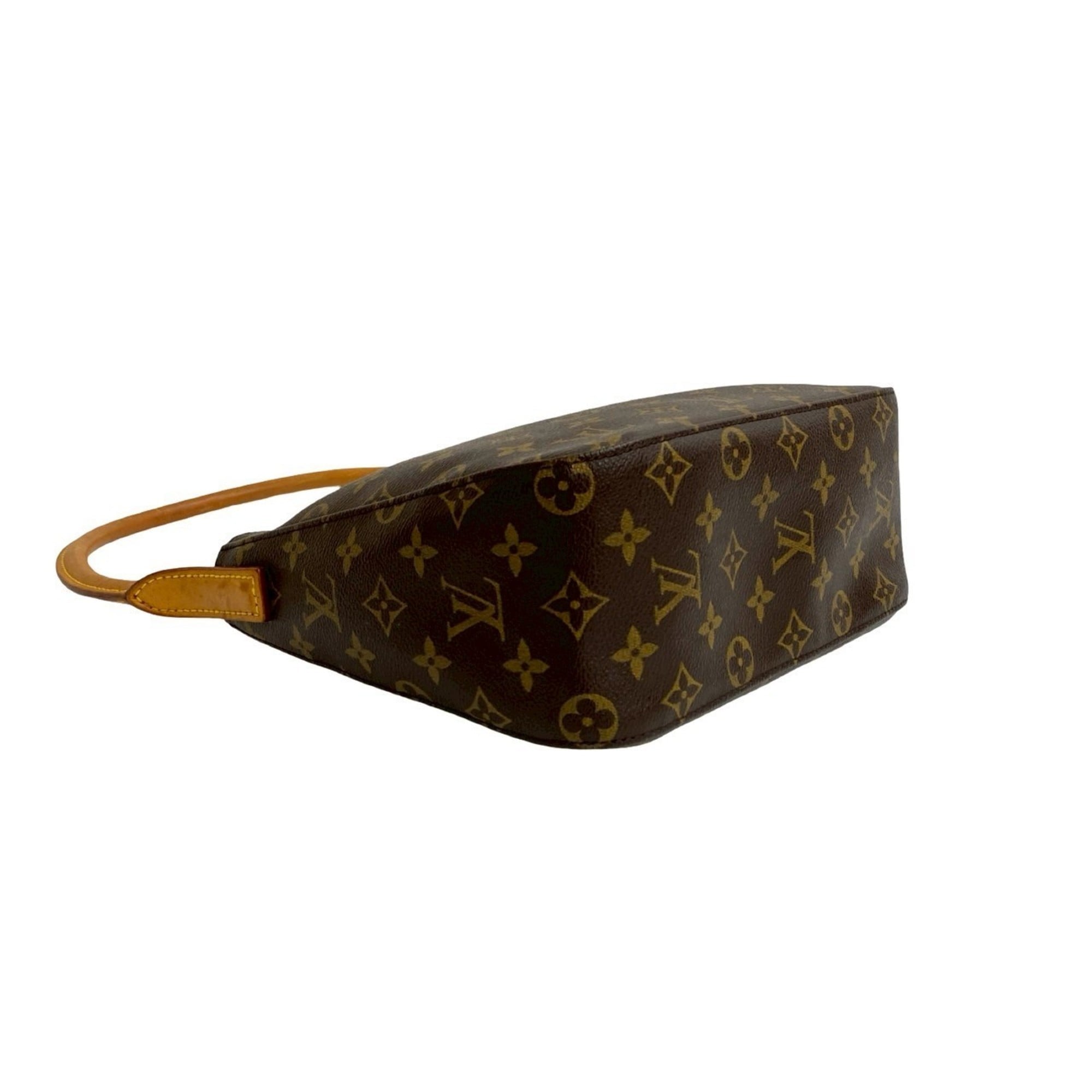 Louis Vuitton Brown Leather Shoulder Bag