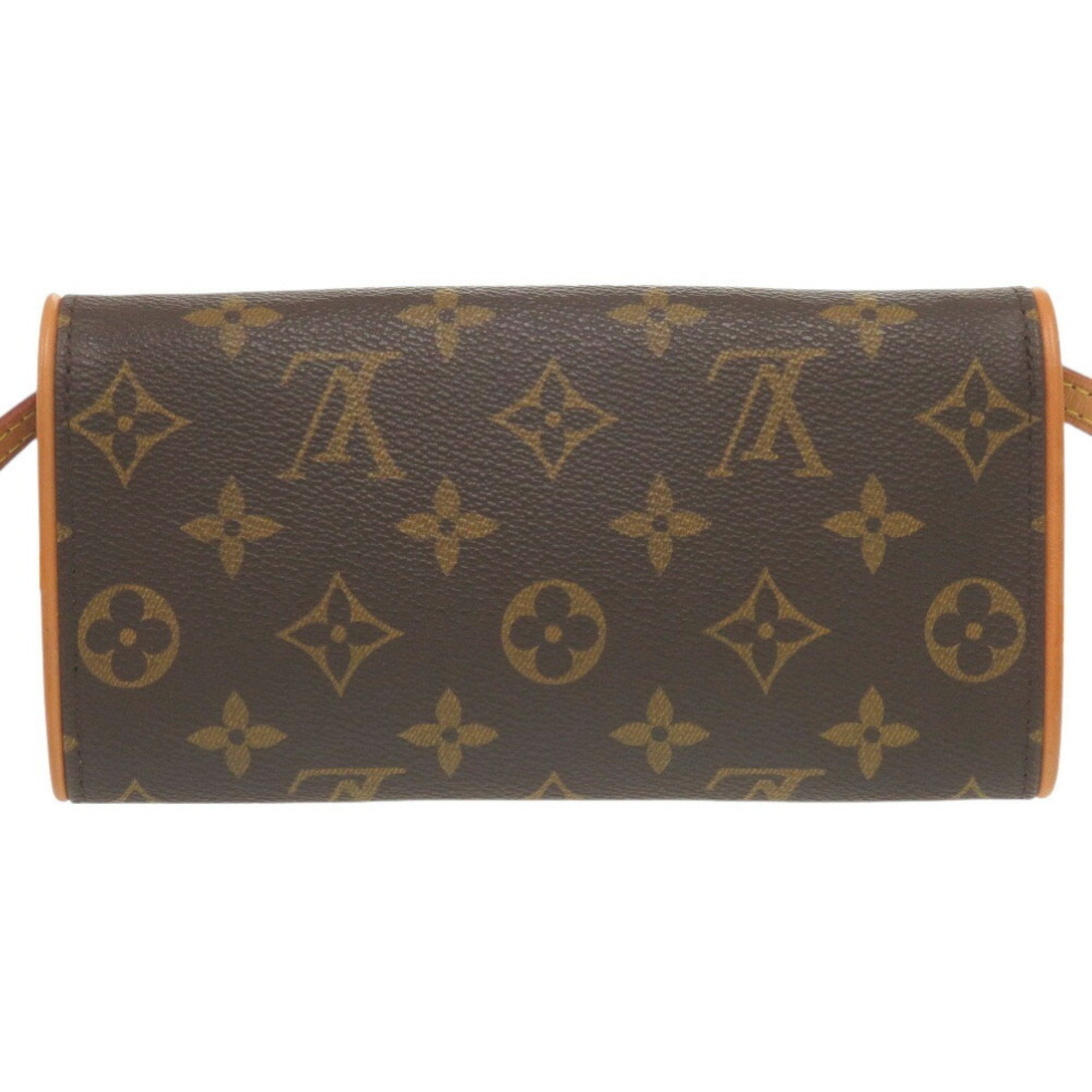 Louis Vuitton Brown Monogram Monogram Pochette Shoulder Bag