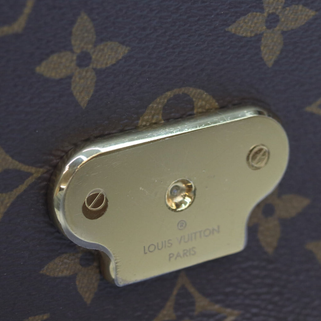 Louis Vuitton Black Brown Monogram Shoulder Bag