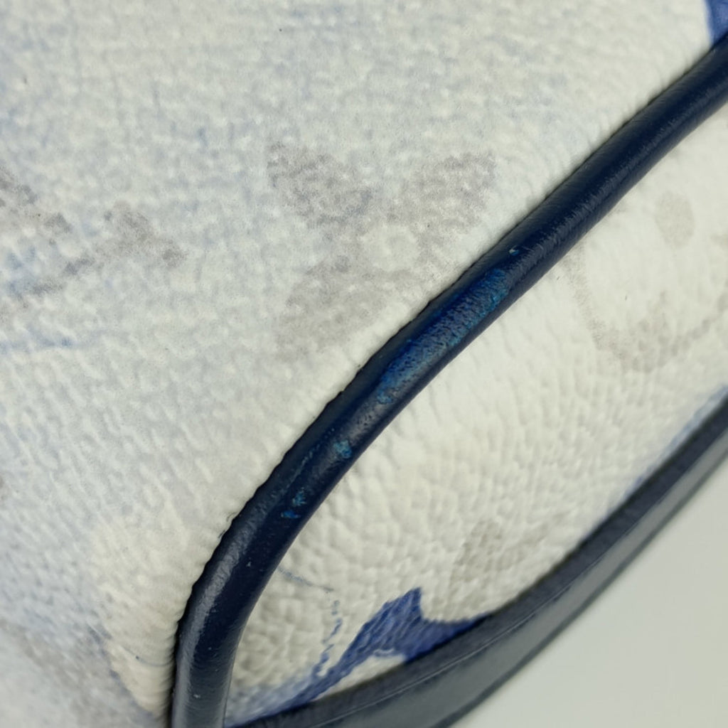 Louis Vuitton Blue Monogram White Monogram Handbag Shoulder Bag