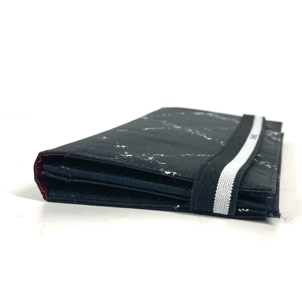 Chanel Black Nylon Long Wallet (Bi-Fold)