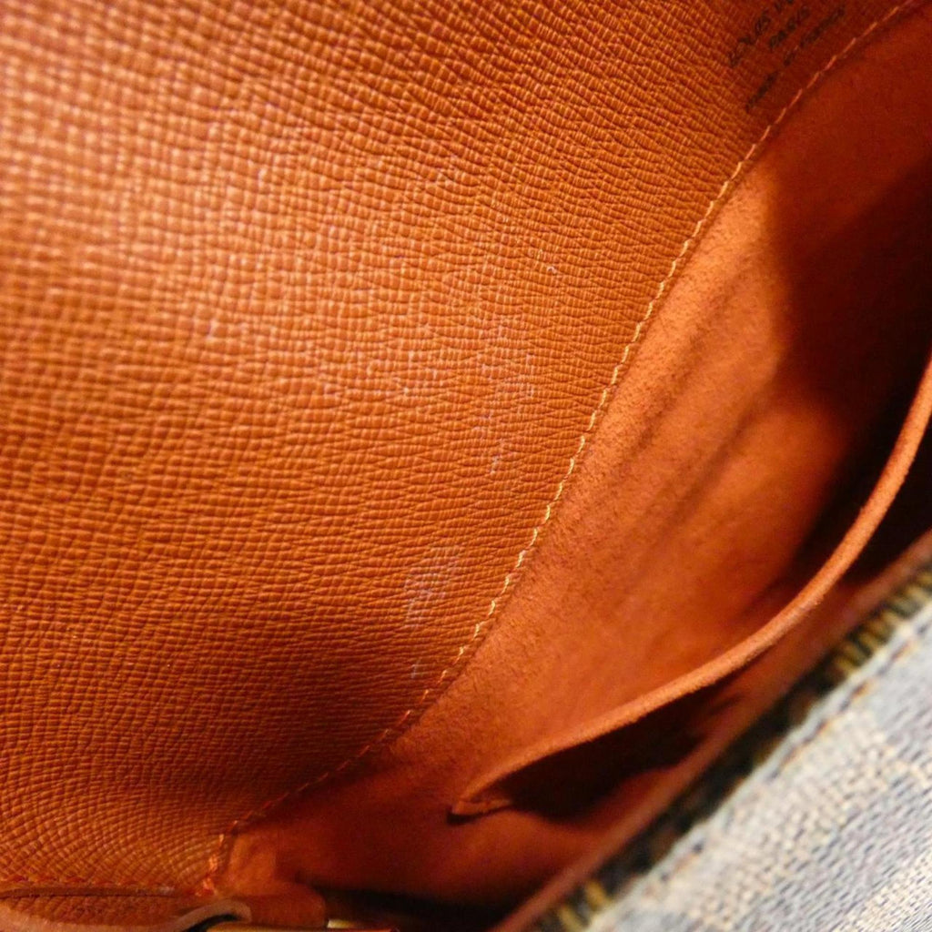 Louis Vuitton Damier Canvas Ebene Damier Canvas Shoulder Bag