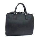 Louis Vuitton Ardoise Black Taiga Leather Briefcase Handbag Tote Bag