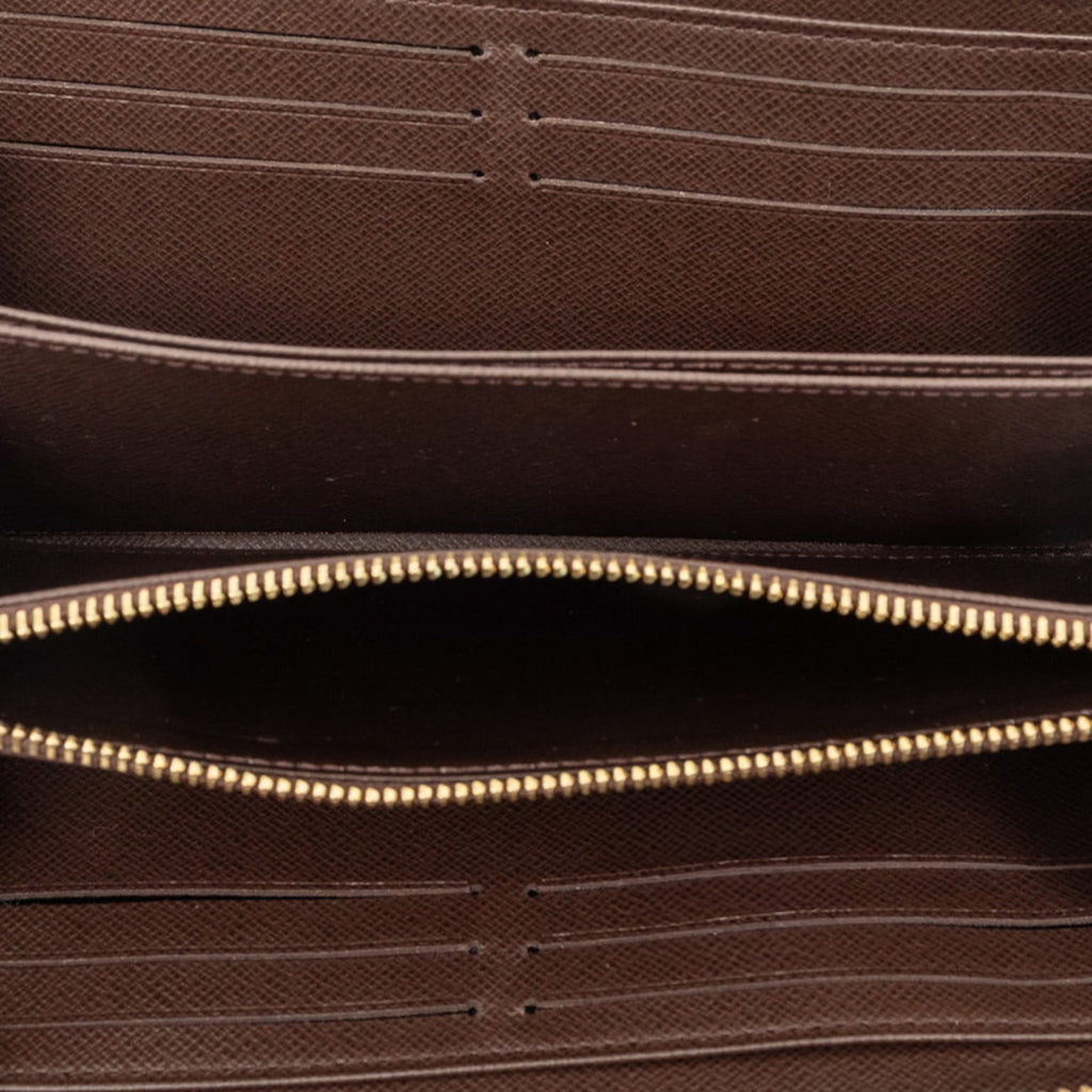 Louis Vuitton Brown Pvc Long Wallet