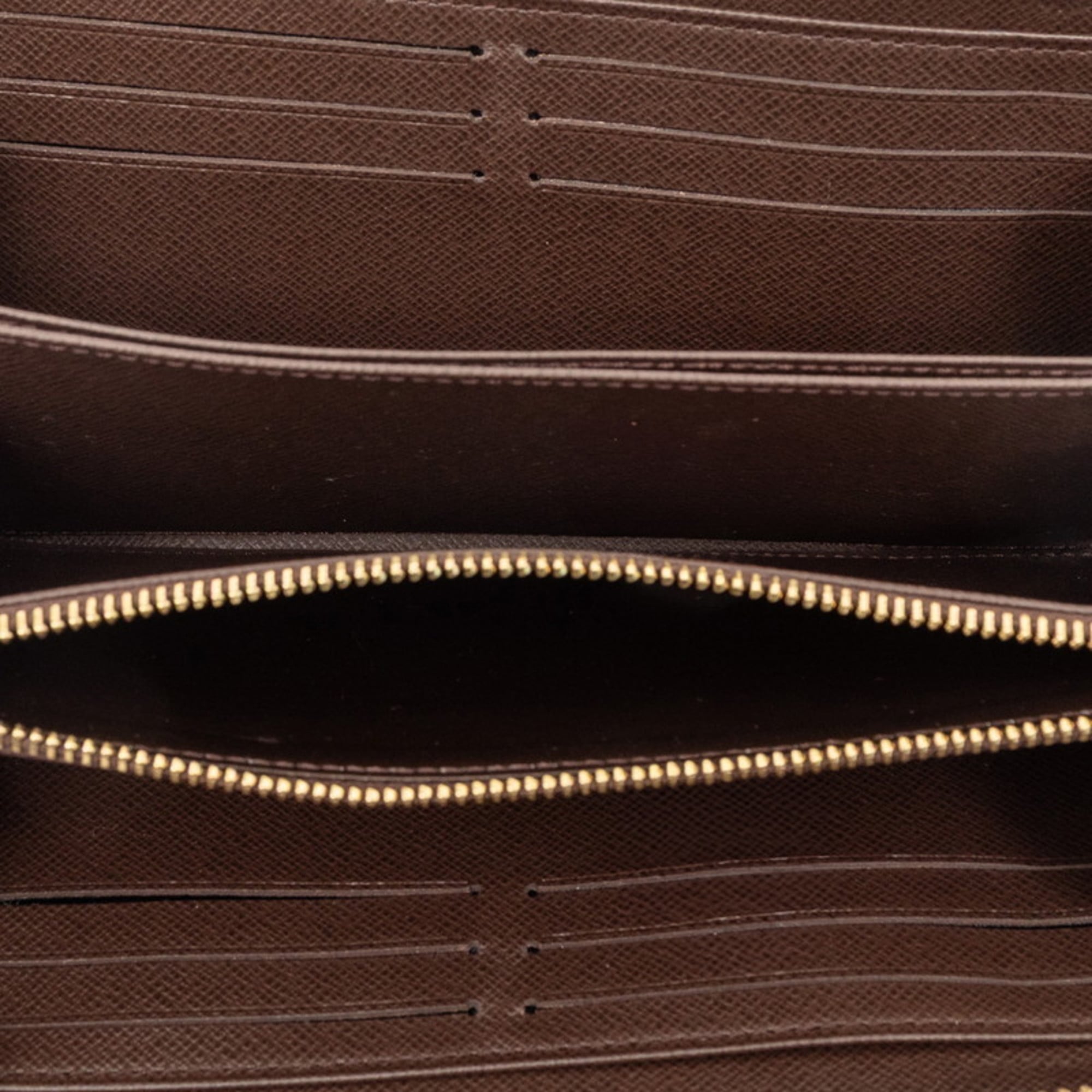 Louis Vuitton Brown Pvc Long Wallet