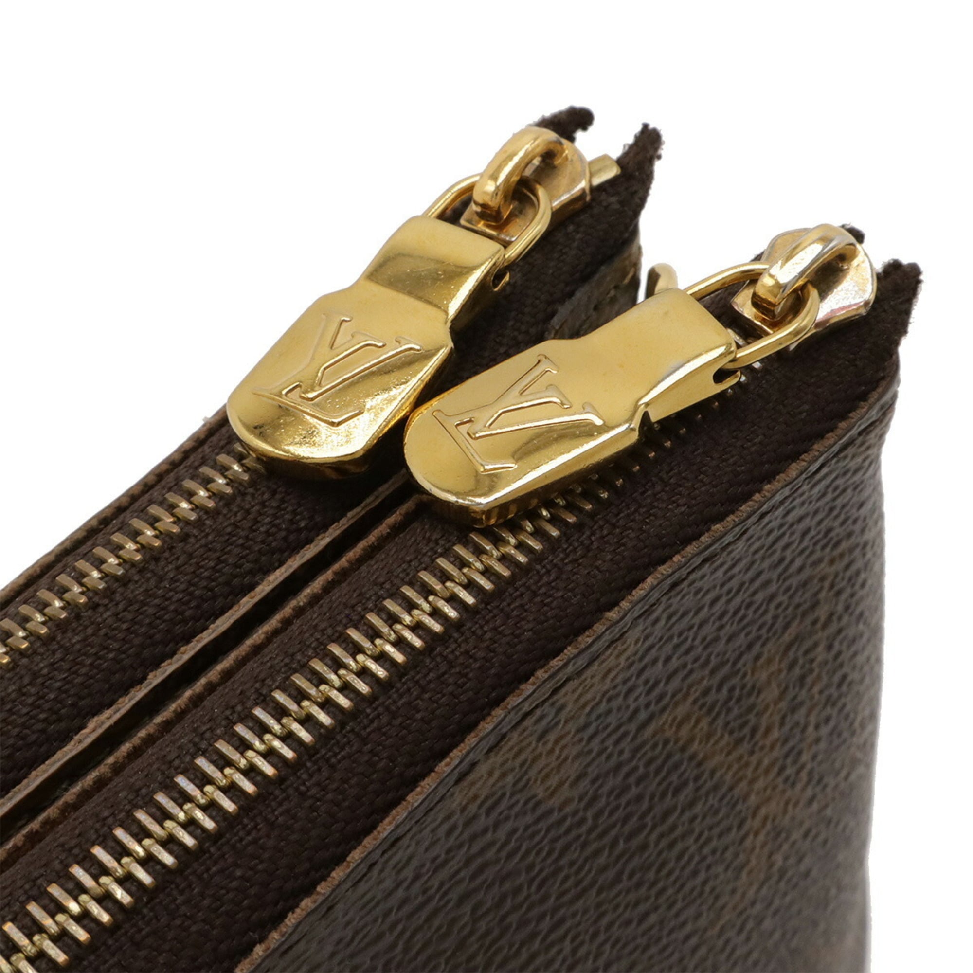 Louis Vuitton Brown Light Brown Monogram Monogram Reverse Clutch Bag Pochette Shoulder Bag