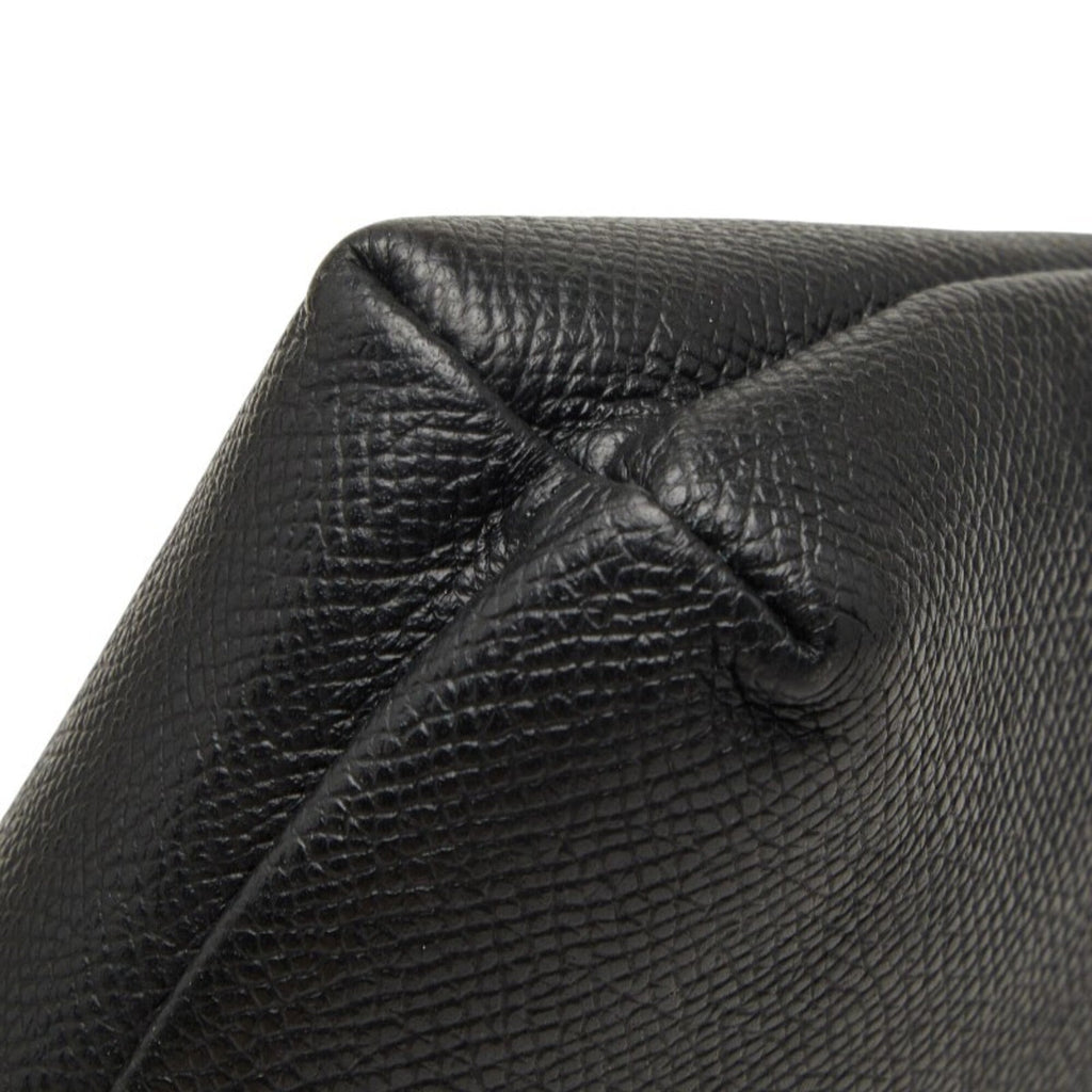 Balenciaga Black Leather Clutch