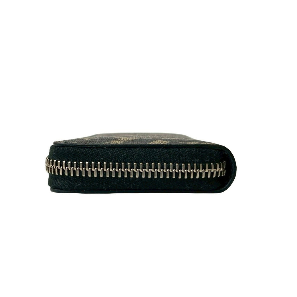Gucci Black Leather Pvc Coin Purse/Coin Case (Pre-Owned)