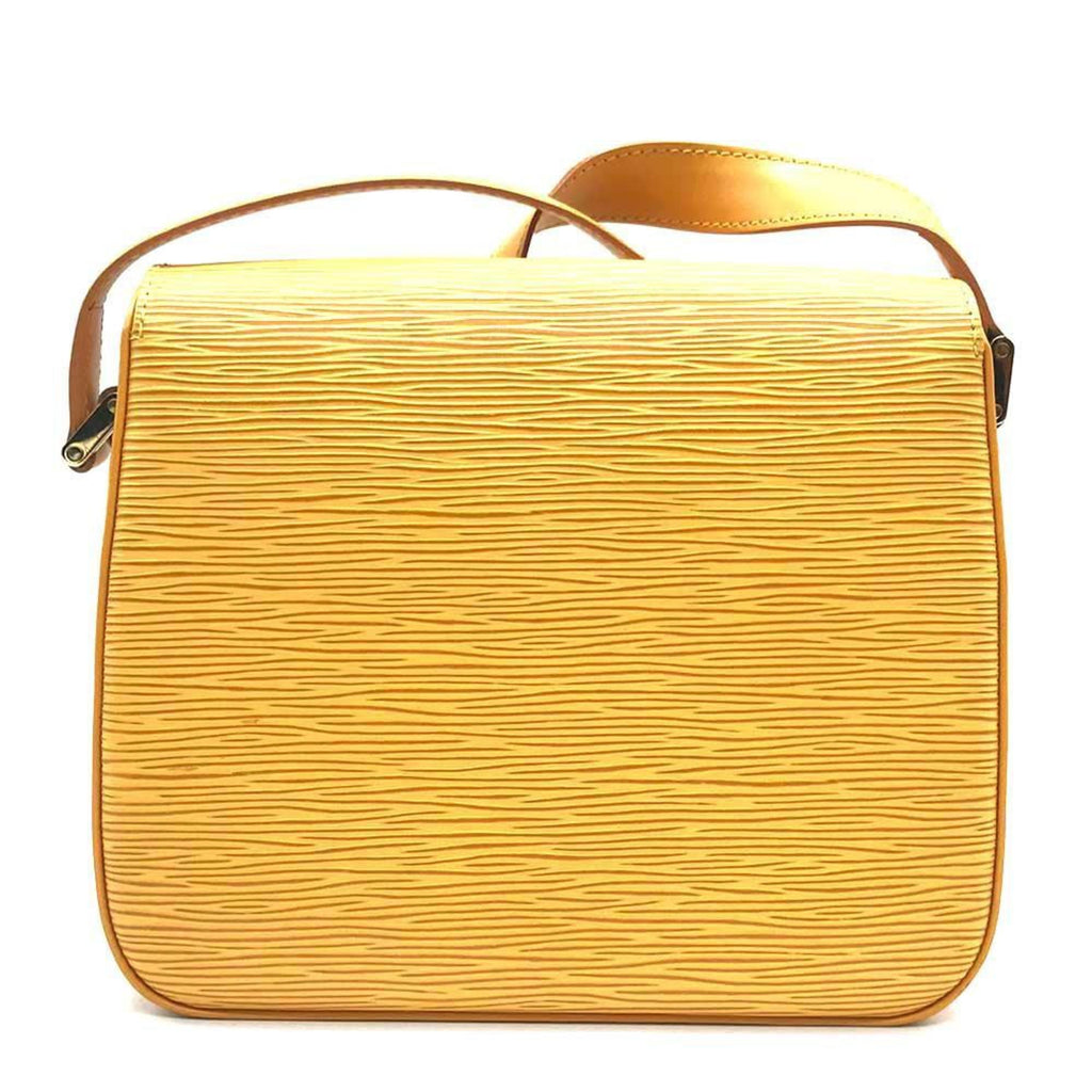 Louis Vuitton Yellow Epi Leather Shoulder Bag
