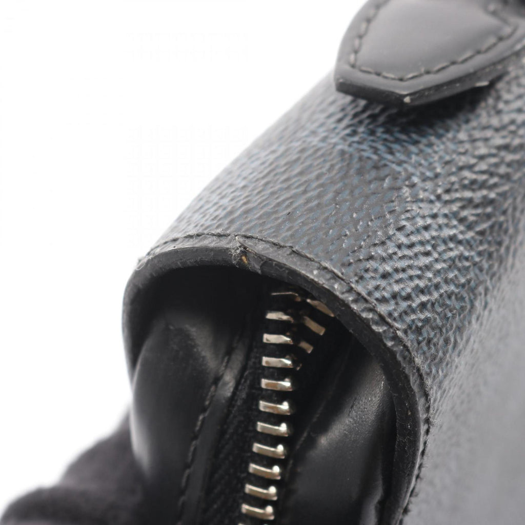 Louis Vuitton Black Damier Graphite Damier Graphite Long Bill Wallet