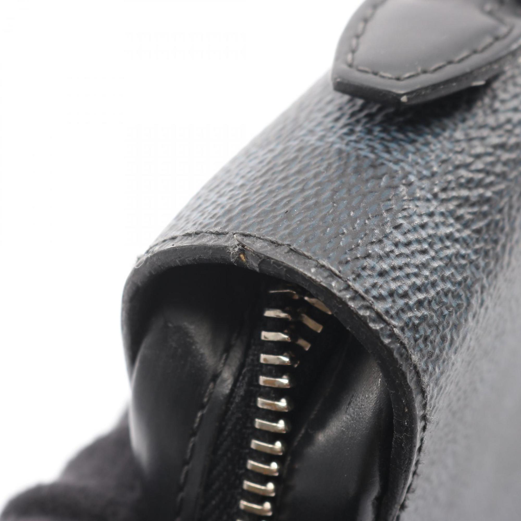Louis Vuitton Black Damier Graphite Damier Graphite Long Bill Wallet