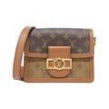 Louis Vuitton Marron Coated Canvas Shoulder Bag