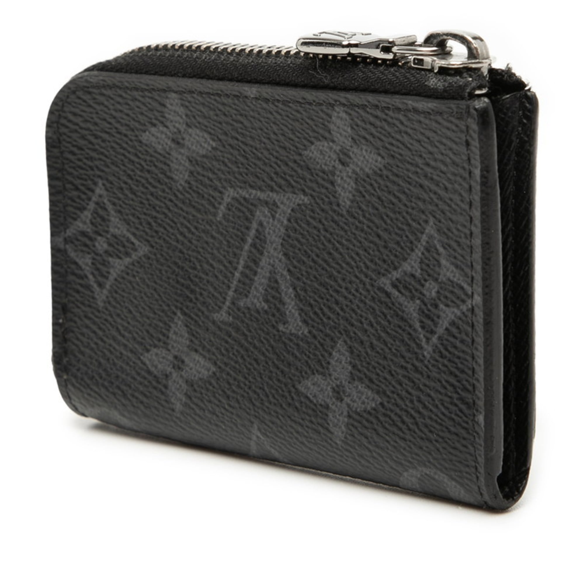 Louis Vuitton Black Pvc Leather Coin Purse/Coin Case