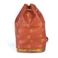 Louis Vuitton Brown Pvc Leather Shoulder Bag