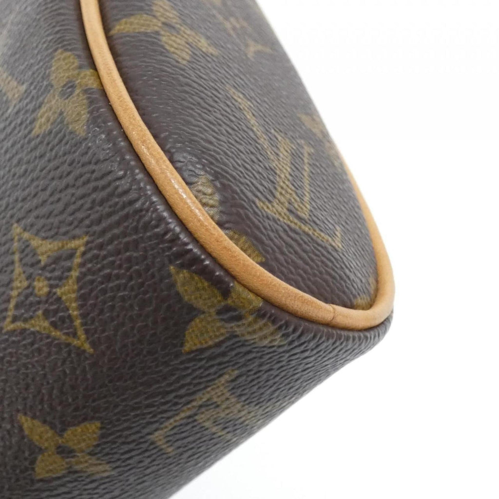 Louis Vuitton Marron Coated Canvas Handbag