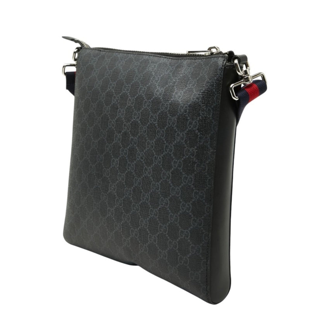 Gucci Black Gg Supreme Shoulder Bag (Pre-Owned)