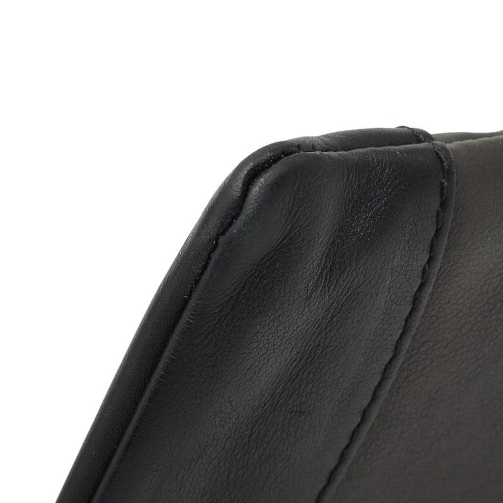 Balenciaga Black Leather Clutch