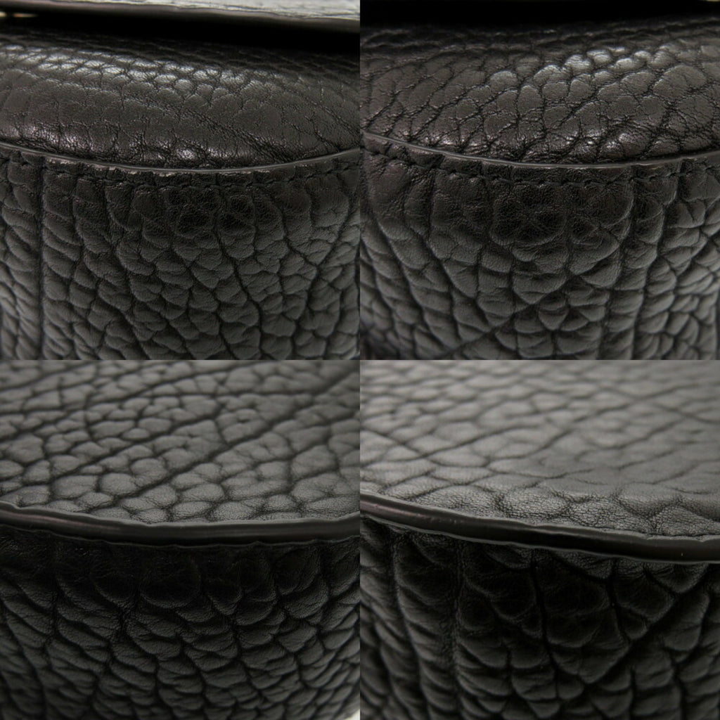 Burberry Black Leather Shoulder Bag