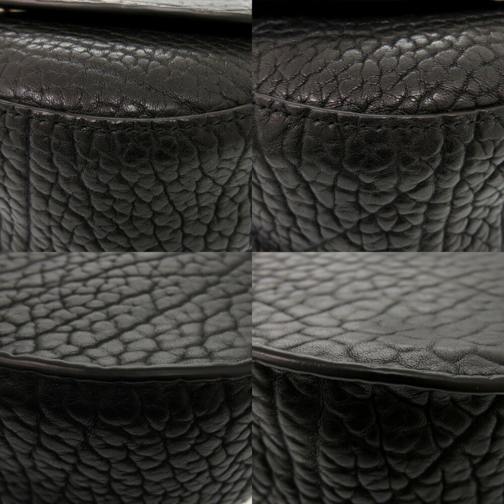 Burberry Black Leather Shoulder Bag