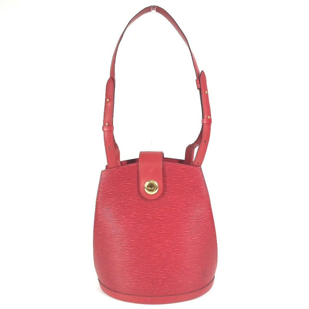 Louis Vuitton Castilian Red Red Color Epi Leather Shoulder Bag