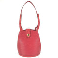 Louis Vuitton Castilian Red Red Color Epi Leather Shoulder Bag