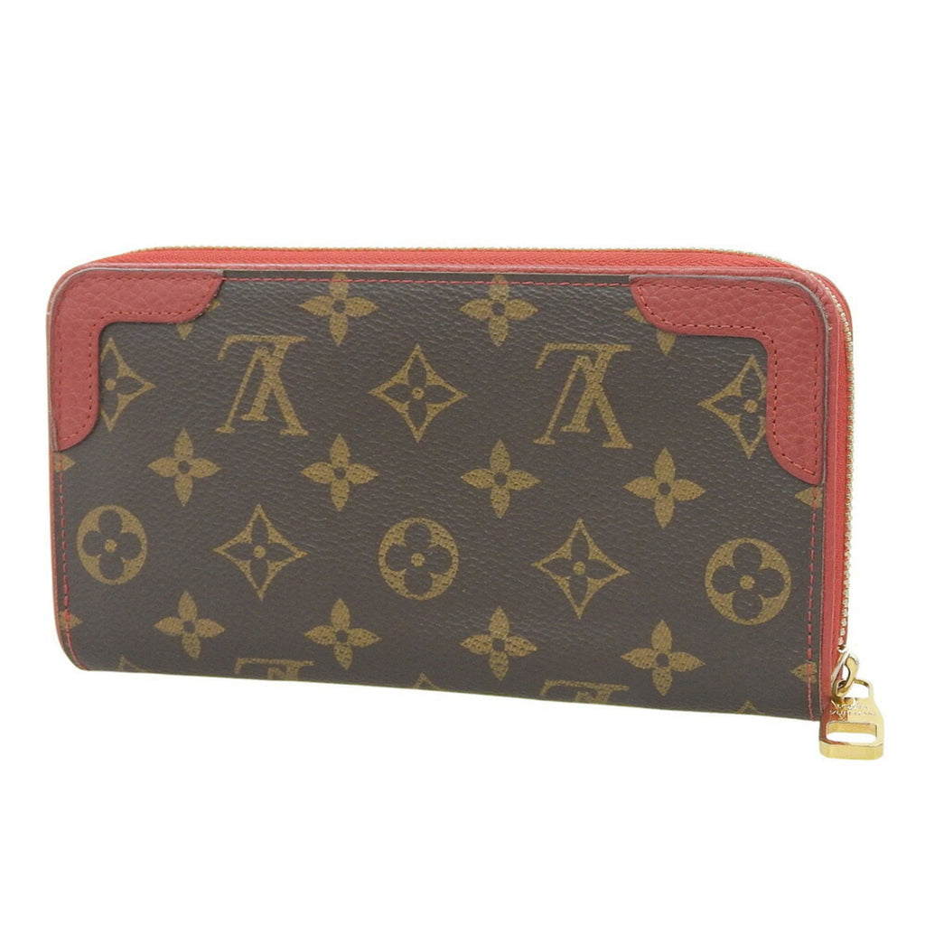 Louis Vuitton Monogram Red Color Pvc Long Wallet