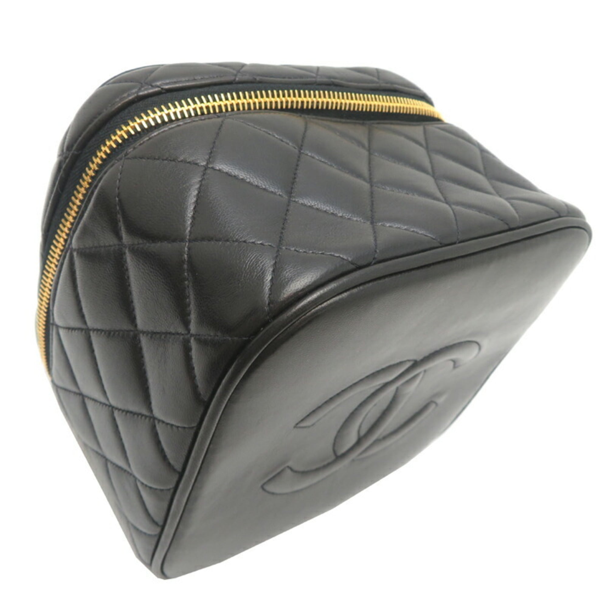 Chanel Black Leather Handbag