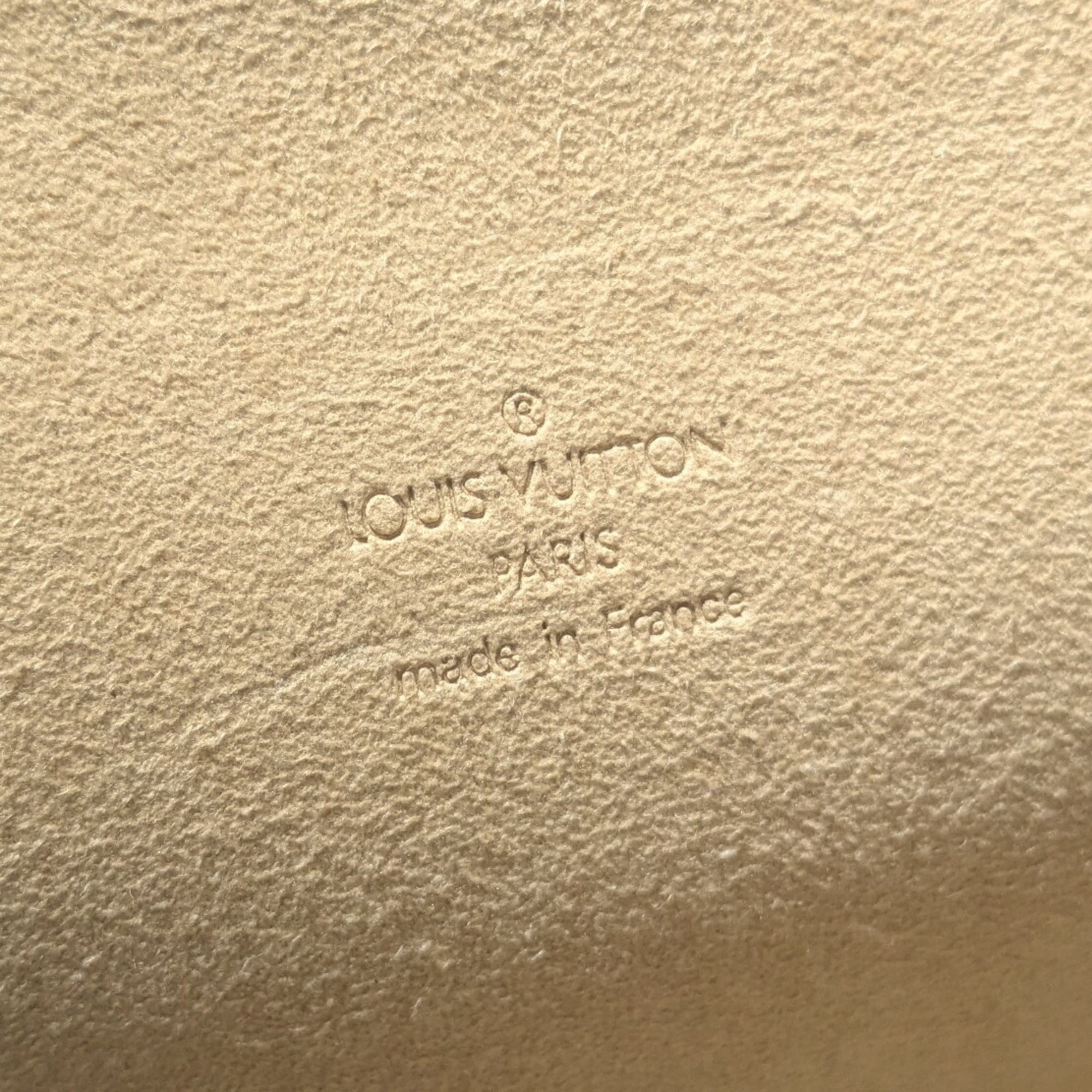 Louis Vuitton Brown Monogram Canvas Pochette Pouch Shoulder Bag
