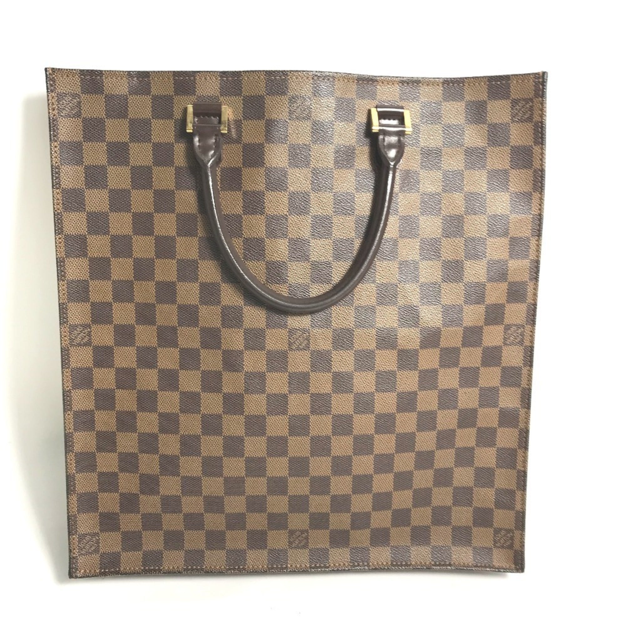 Louis Vuitton Brown Damier Canvas Ebene Damier Canvas Handbag Tote Bag