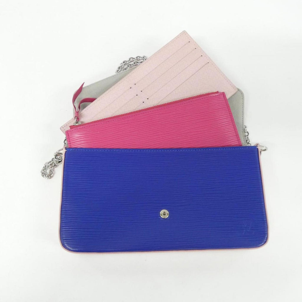 Louis Vuitton Epi Hot Pink Leather Pochette Shoulder Bag