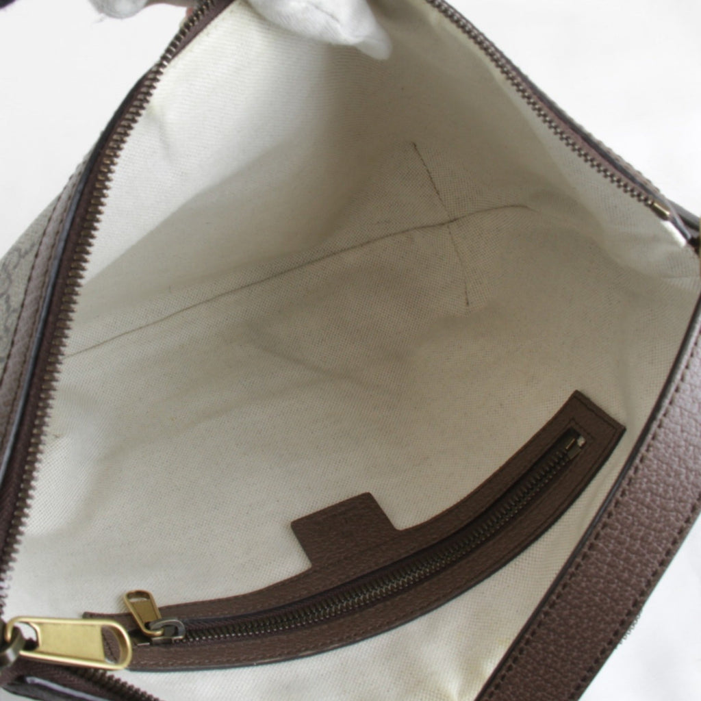 Gucci Ophidia Brown Gg Supreme Shoulder Bag (Pre-Owned)
