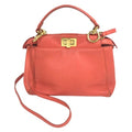 Fendi Pink Leather Handbag