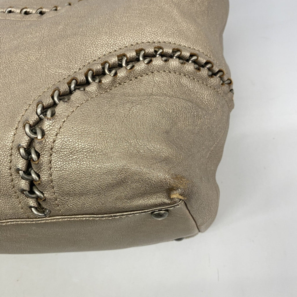 Chanel Brown Leather Tote Bag