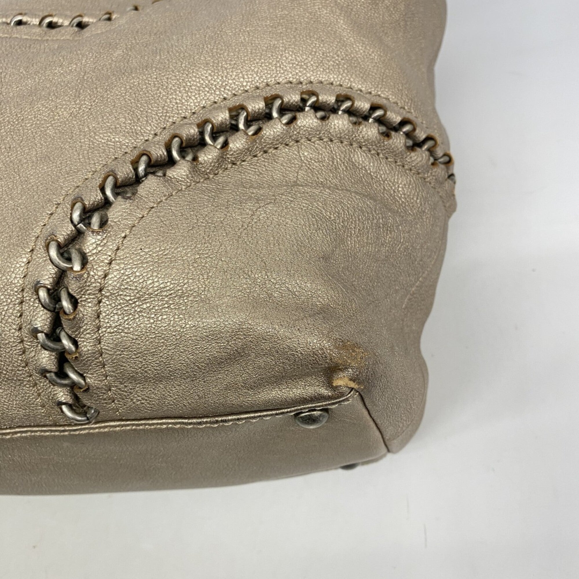 Chanel Brown Leather Tote Bag