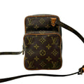Louis Vuitton Brown Leather Pvc Pochette Shoulder Bag