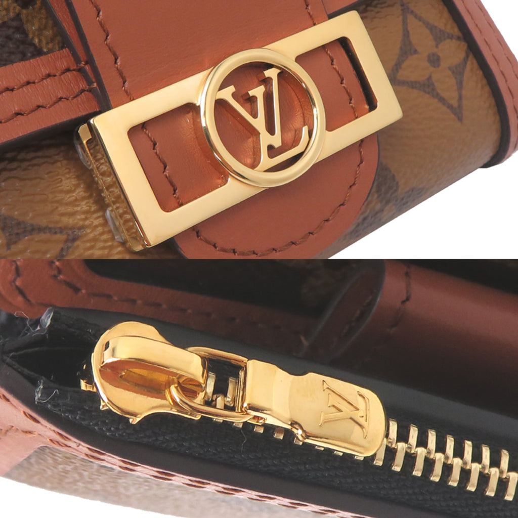 Louis Vuitton Brown Monogram Wallet (Tri-Fold)