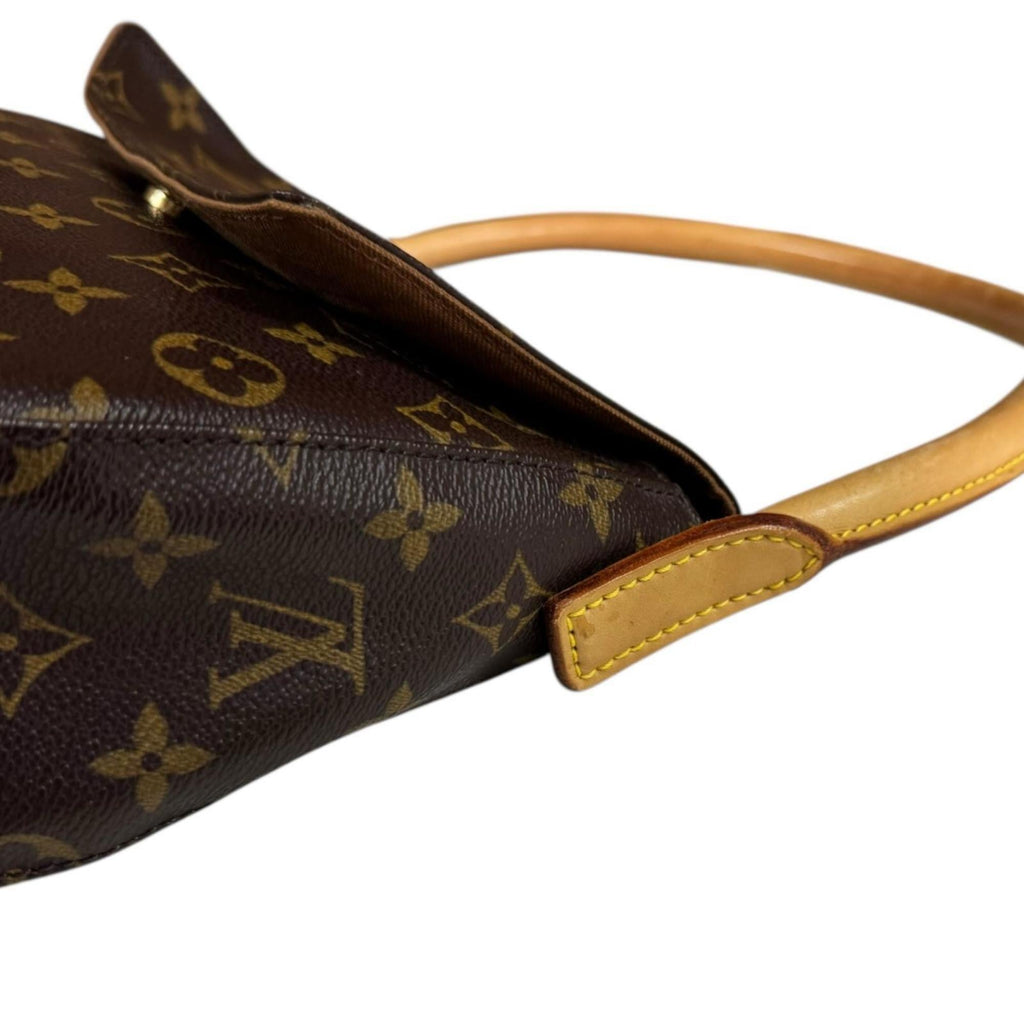 Louis Vuitton Brown Monogram Canvas Handbag