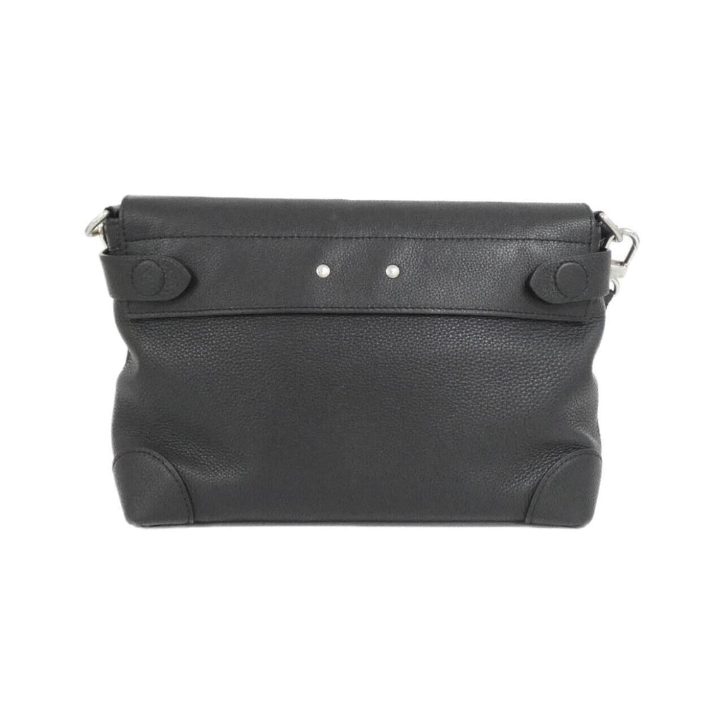 Louis Vuitton Black Leather Shoulder Bag