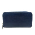 Louis Vuitton Blue Leather Long Wallet