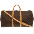 Louis Vuitton Brown Monogram Canvas Boston Bag
