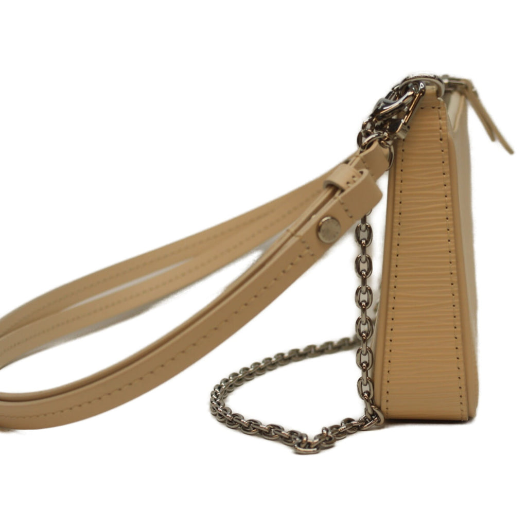 Louis Vuitton Cream Epi Leather Shoulder Bag
