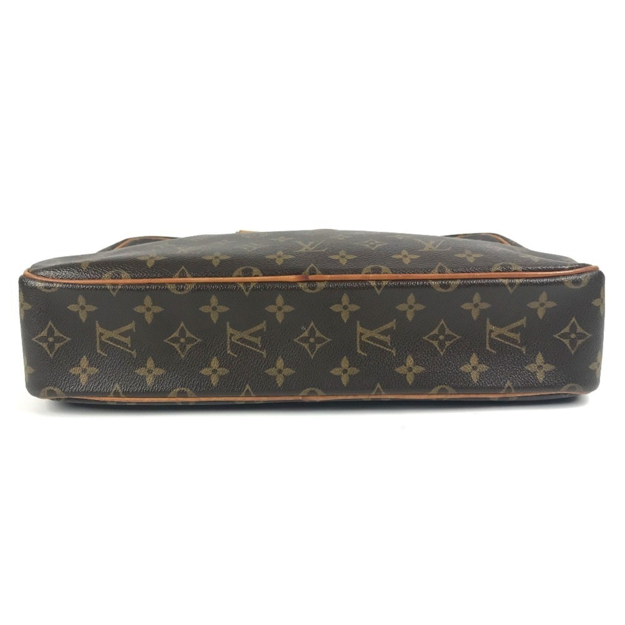 Louis Vuitton Brown Monogram Canvas Handbag Tote Bag