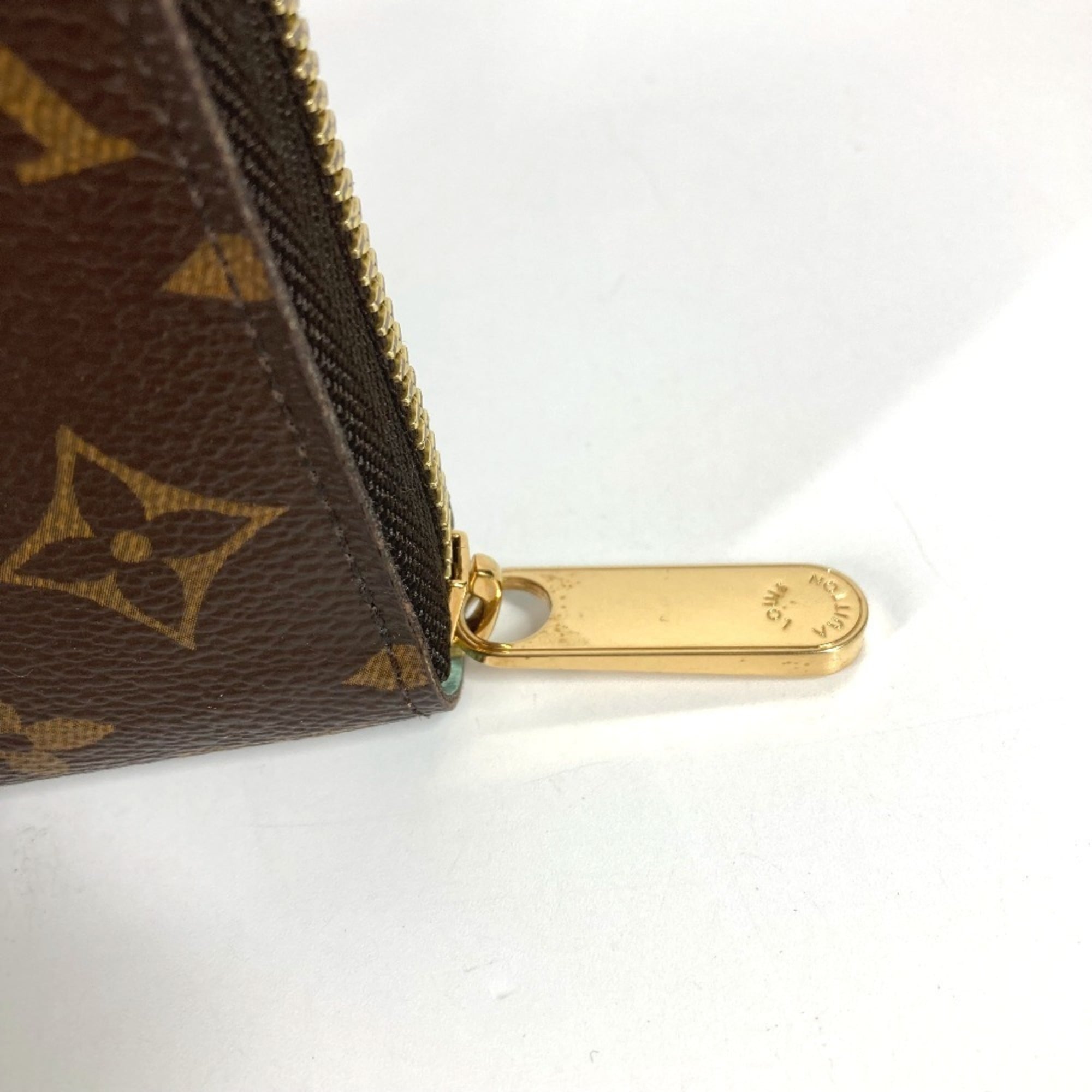 Louis Vuitton Brown Purple Monogram Canvas Long Wallet