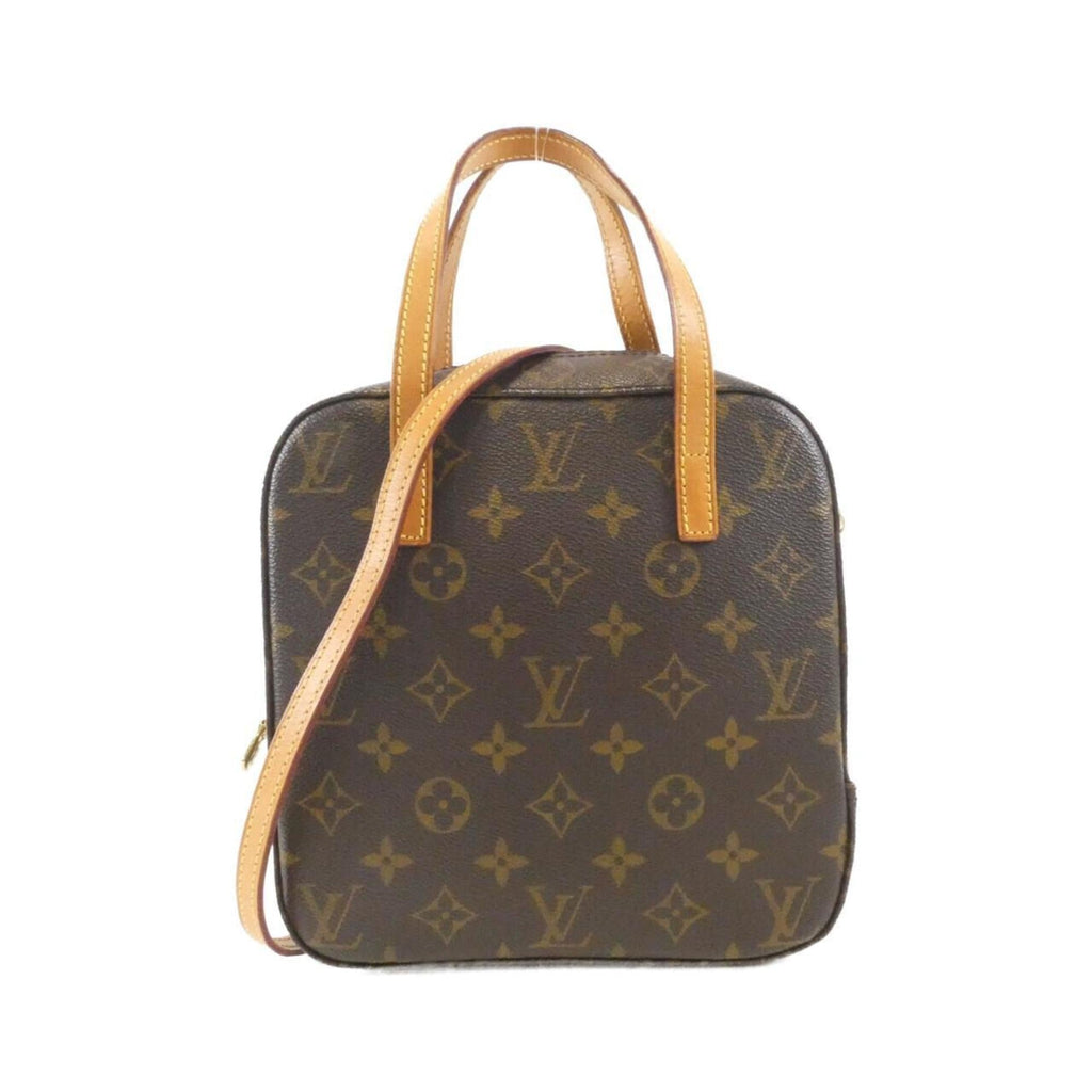 Louis Vuitton Brown Coated Canvas Handbag