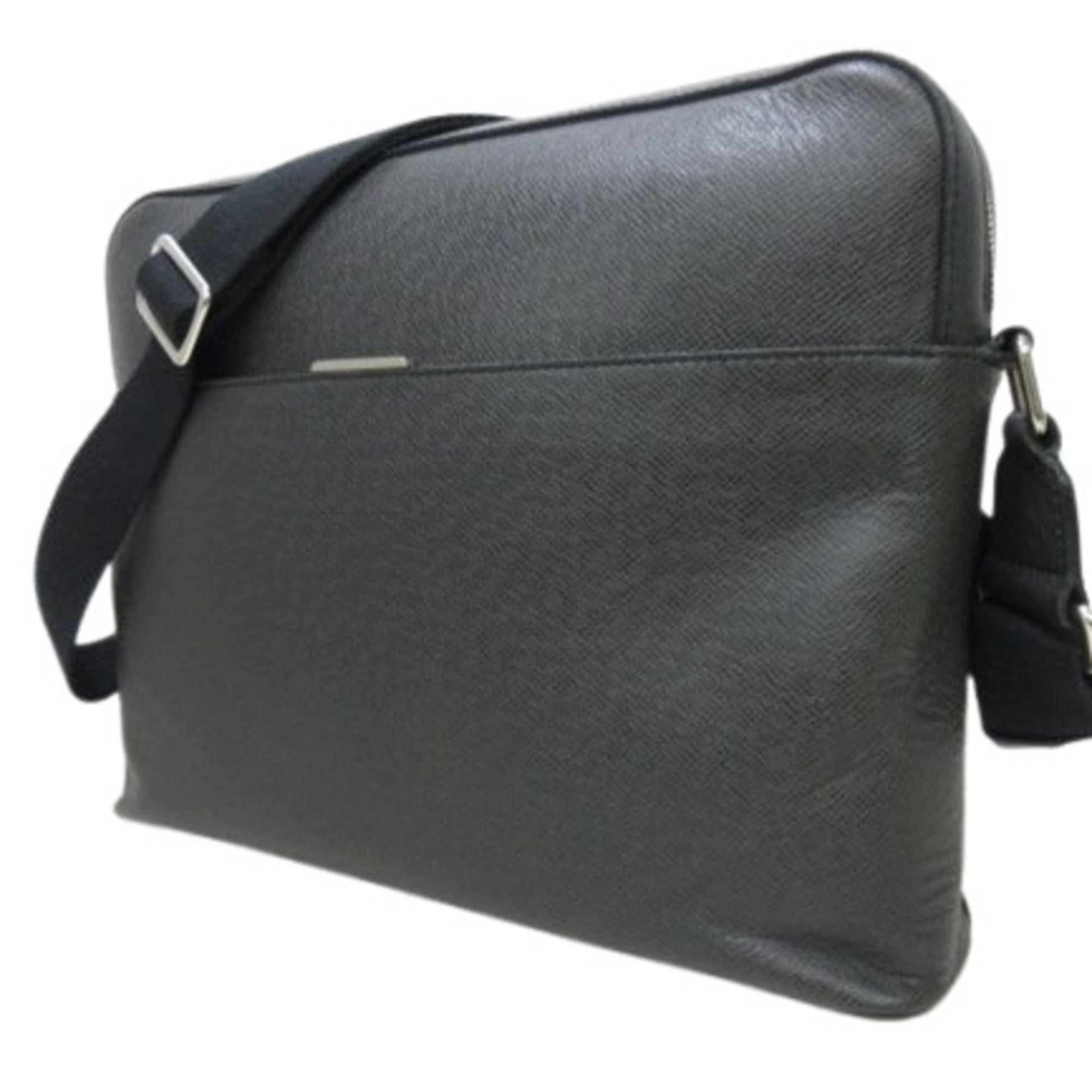 Louis Vuitton Ardoise Taiga Leather Messenger Bag Shoulder Bag