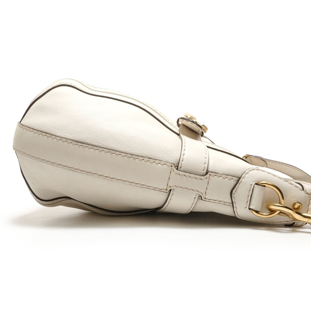 Gucci White Shoulder Bag Tote Bag (Pre-Owned)