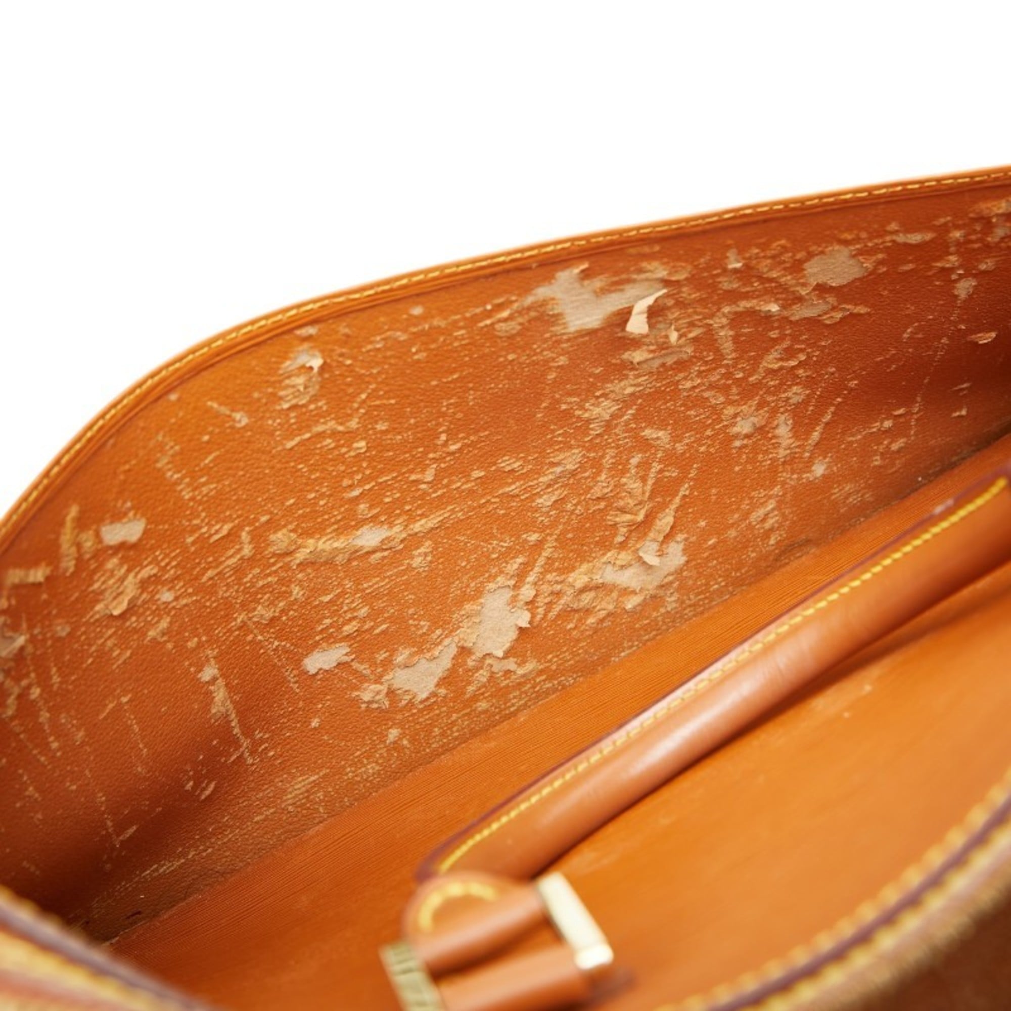 Louis Vuitton Brown Gold Cipango Leather Handbag