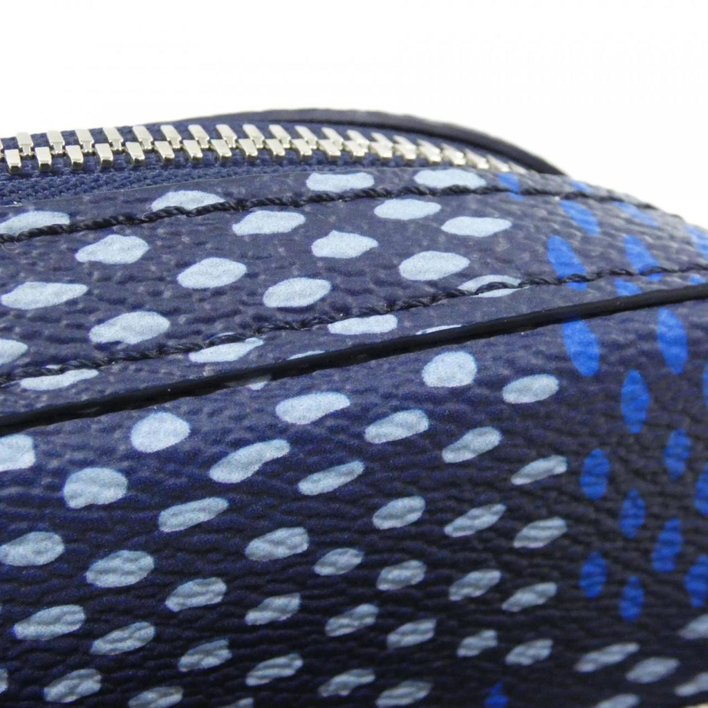 Louis Vuitton Blue Coated Canvas Handbag Pouch