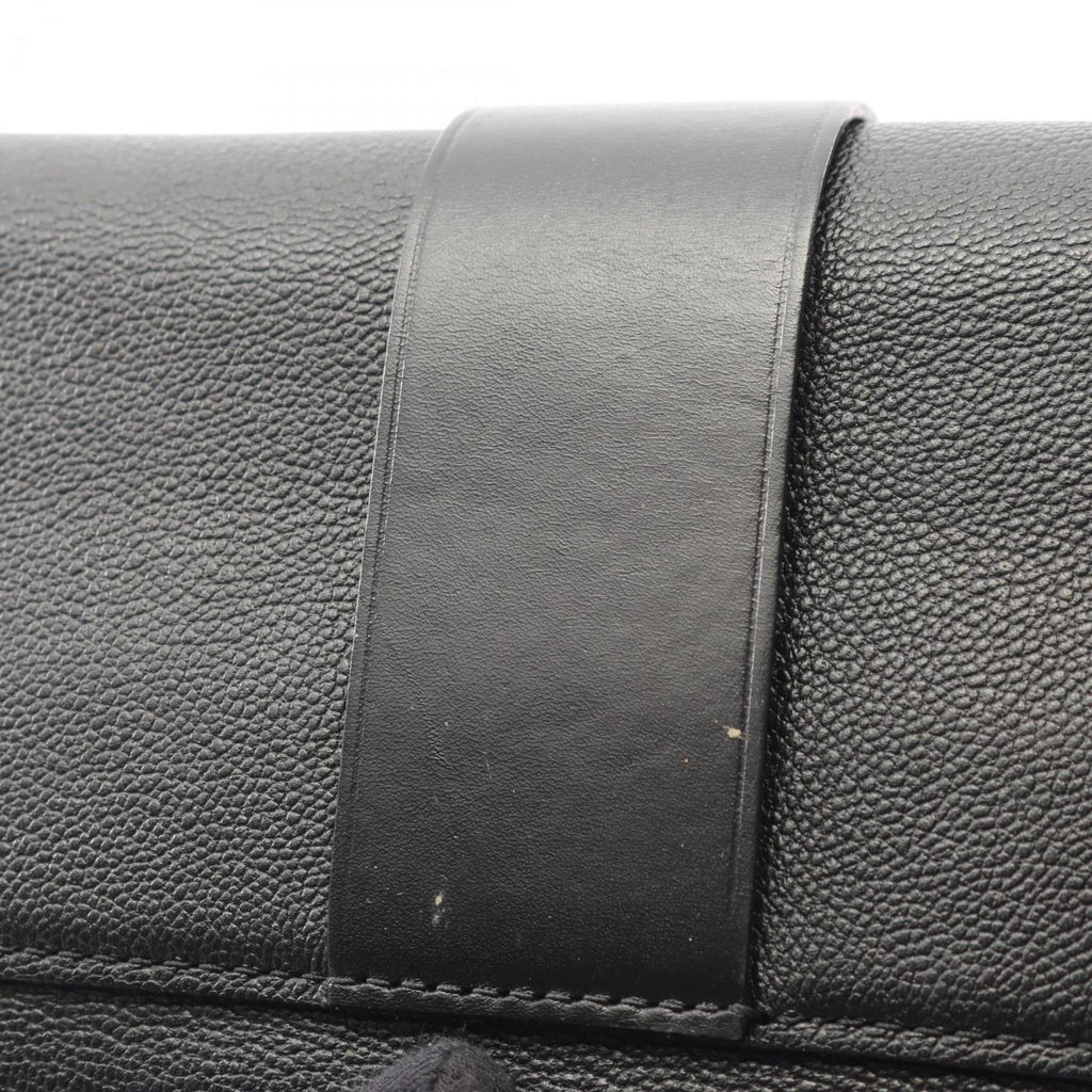 Louis Vuitton Black Leather Handbag