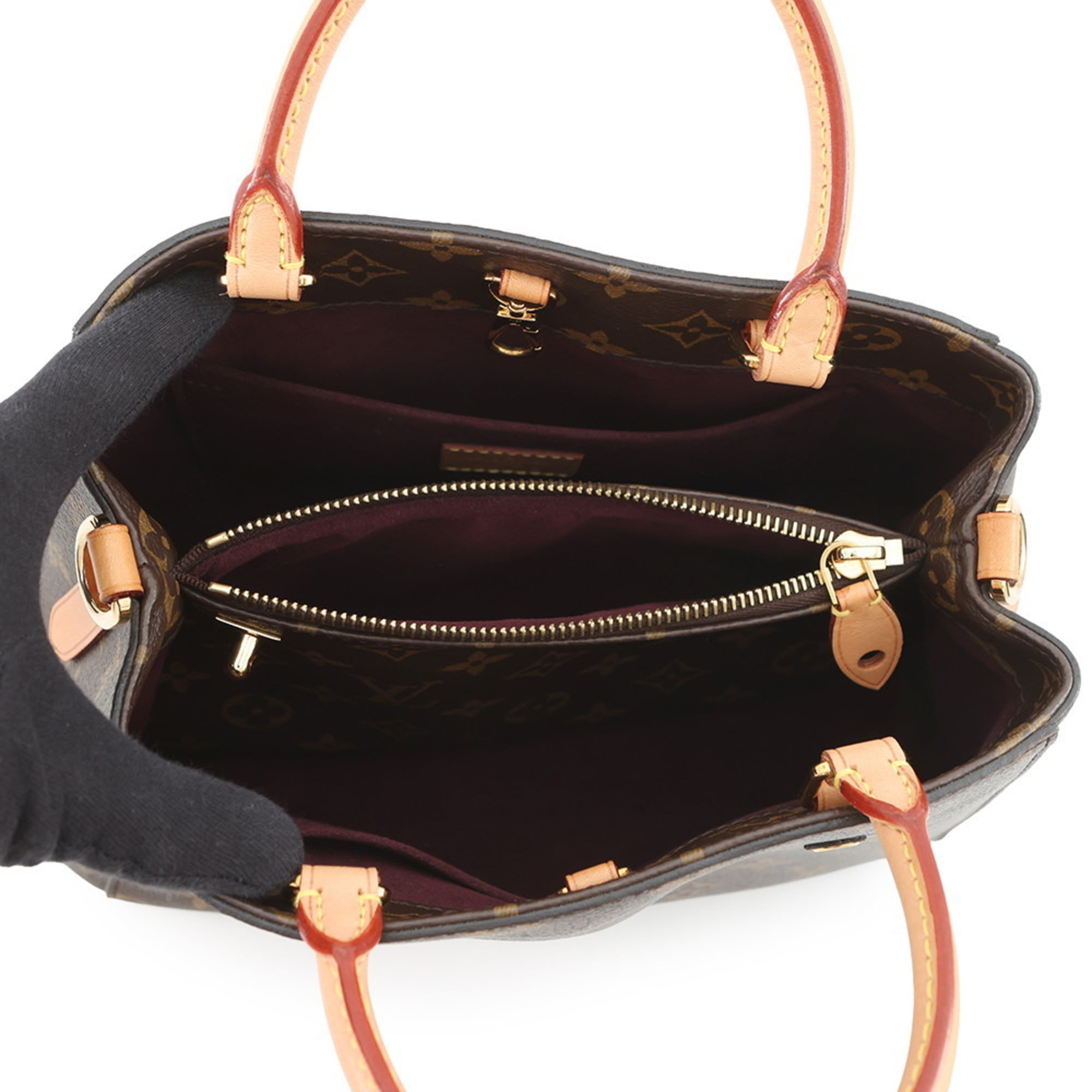 Louis Vuitton Monogram Bordeaux Monogram Handbag Shoulder Bag